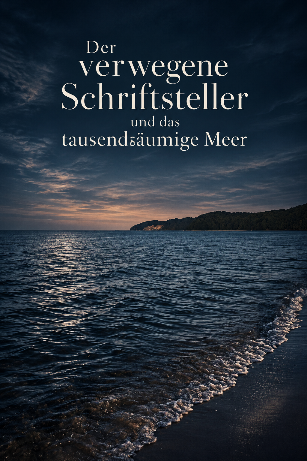 Buchcover: Der verwegene Schriftsteller … und das tausendsäumige Meer
